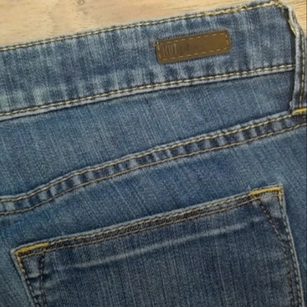 Kut From The Kloth Jeans Kut From The Kloth Farrah Baby Boot Bootcut Denim Jeans - Picture 10 of 12